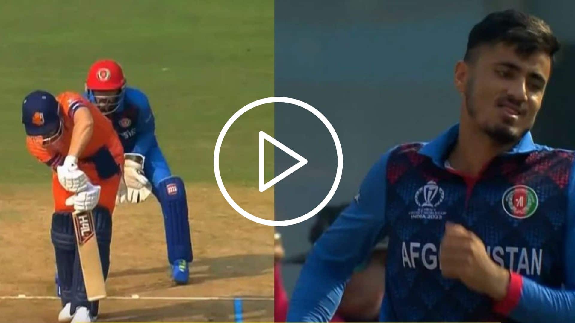 [Watch] Mujeeb Ur Rahman's Dangerous Mystery Delivery Draws First Blood For AFG vs NED